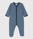 Pijama de túbico a rayas para bebé
