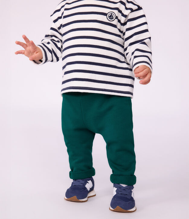 Pantal&oacute;n de jogging liso de algod&oacute;n para beb&eacute; TREE