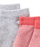 Lote de 2 pares de calcetines cortos para niño blanco LOT