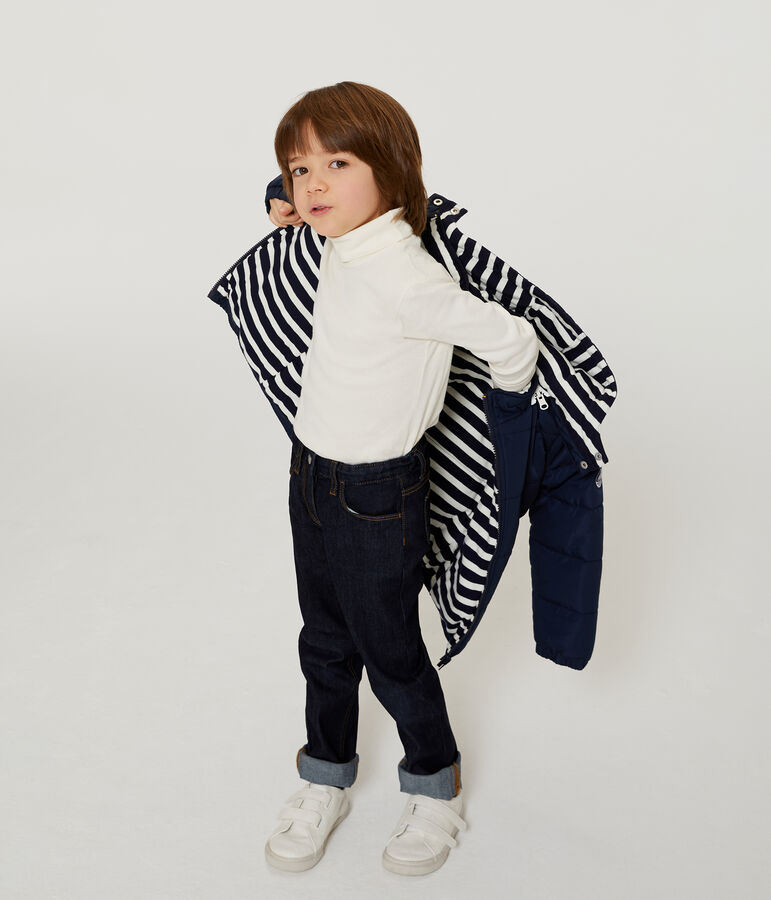 Plumas infantil unisex azul