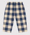 Pantalón de franela a cuadros para bebé INCOGNITO/ AVALANCHE