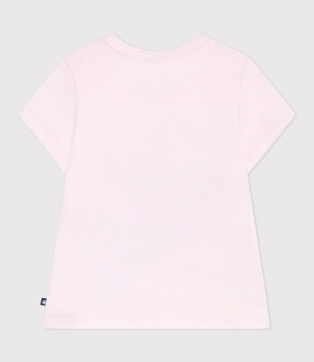 Camiseta infantil de manga corta de algod&oacute;n BARELY