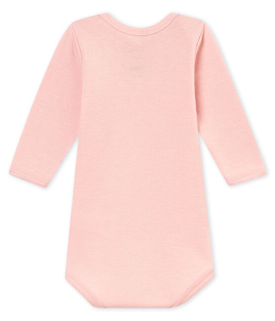 Body de manga larga para bebé niño rosa JOLI