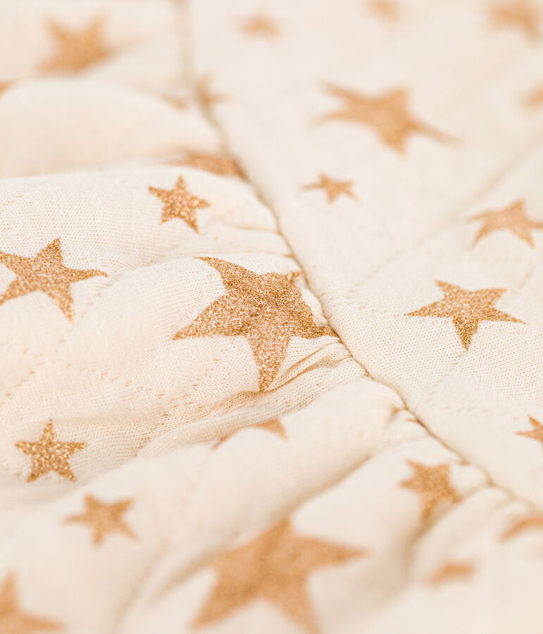 Falda estampada de t&uacute;bico para ni&ntilde;a crudo