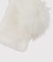 Manoplas para niña blanco MARSHMALLOW