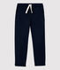 Pantalón de corte normal de sarga de algodón de niño