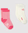 Juego de 2 pares de calcetines para bebé variante 2