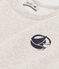 Sudadera de felpa para mujer gris BELUGA CHINE