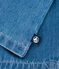 Blusa de tejido vaquero ligero para bebé azul DENIM CLAIR