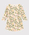 Vestido estampado de manga larga de muletón de niña AVALANCHE+PANTY/ MULTICO
