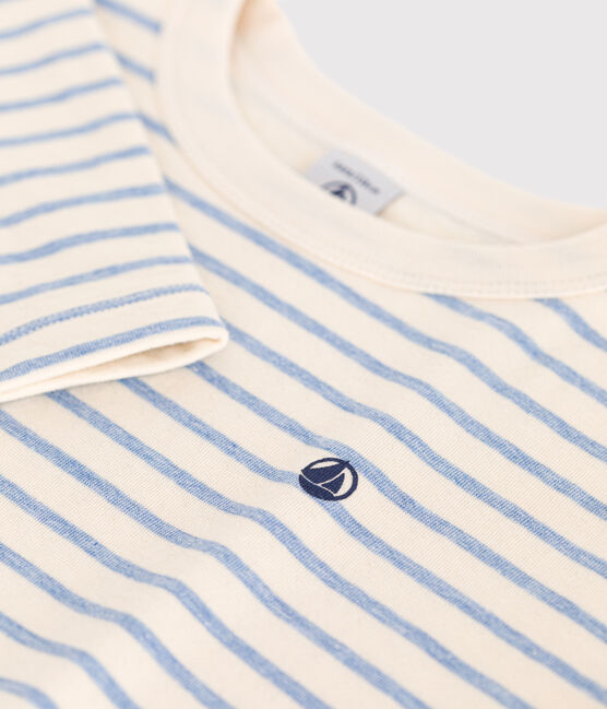 Camiseta de manga larga de túbico para niño. blanco AVALANCHE/ SKY CHINE
