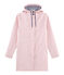 Parka larga para mujer rosa JOLI