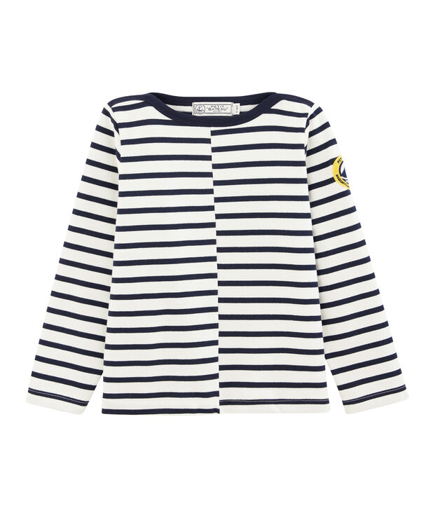 Marinera infantil blanco/azul
