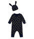 Pelele y gorrito para bebé niño