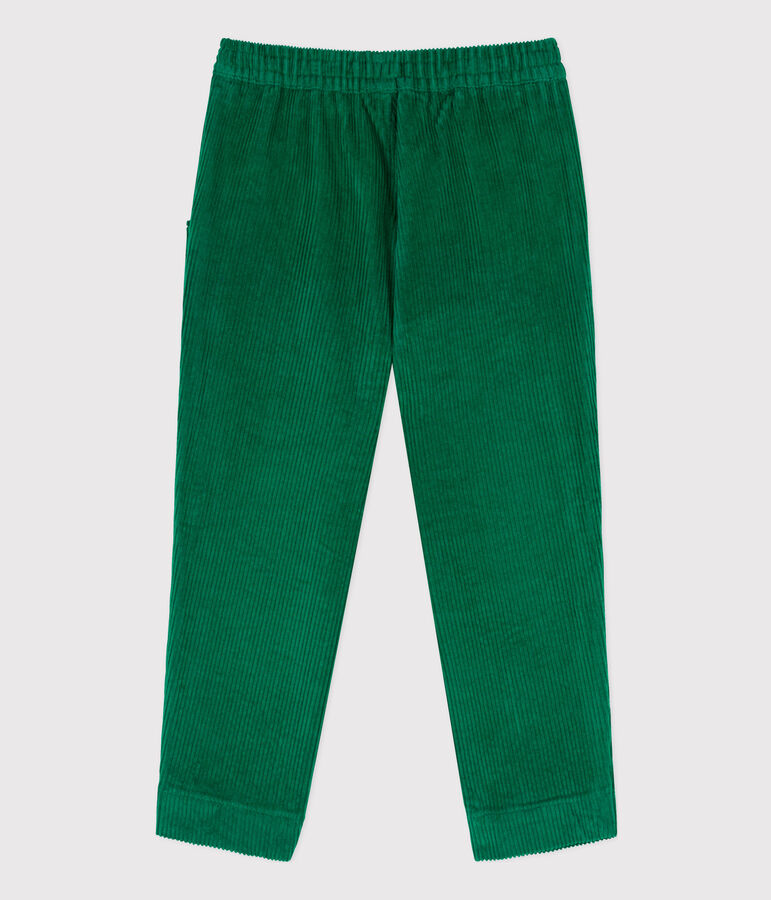 Pantal&oacute;n de pana de ni&ntilde;o MATCHA