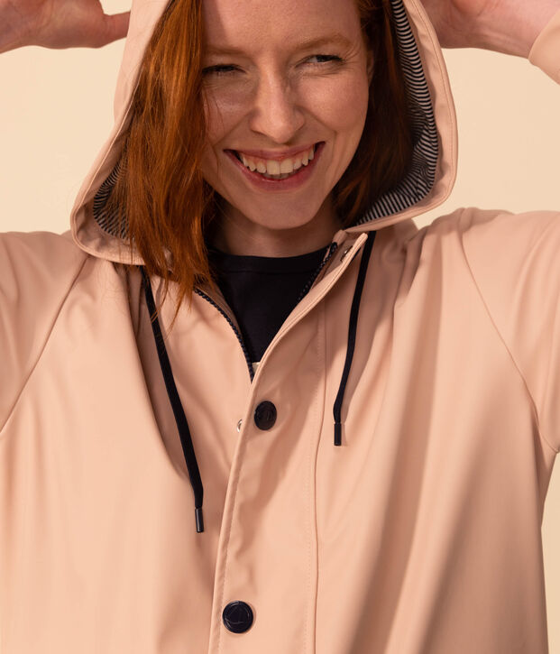 Chubasquero emblem&aacute;tico unisex rosa