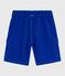 Bermudas cargo infantiles de algodón azul SURF