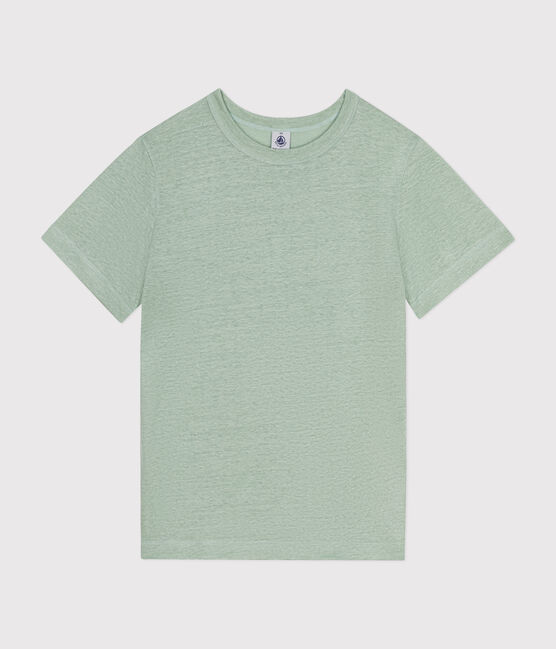 Camiseta, La Icónica de lino de mujer verde HERBIER