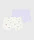 Juego de 2 culottes para niña pequeña
