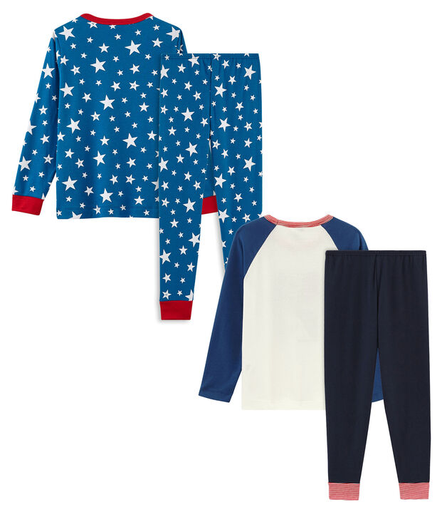 Lote de 2 pijamas para ni&ntilde;o peque&ntilde;o multicolor
