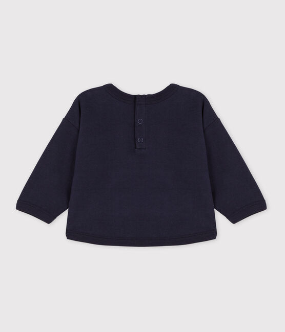 Sudadera de algodón para bebé azul SMOKING