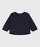 Sudadera de algodón para bebé azul SMOKING