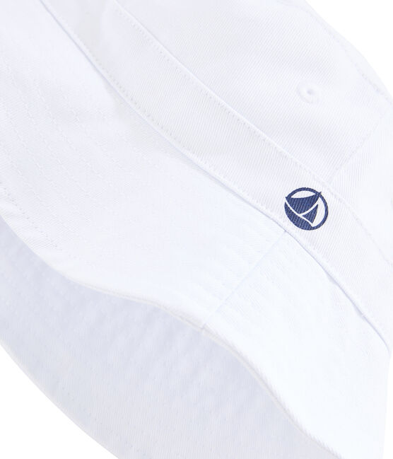 Sombrero bob de sarga para peque mixto blanco MARSHMALLOW