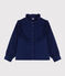 Blusa de micro pana de niña  BLEU FONCE
