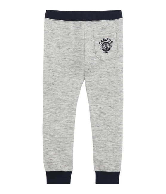 Pantalón para niño en muletón gris GRIS