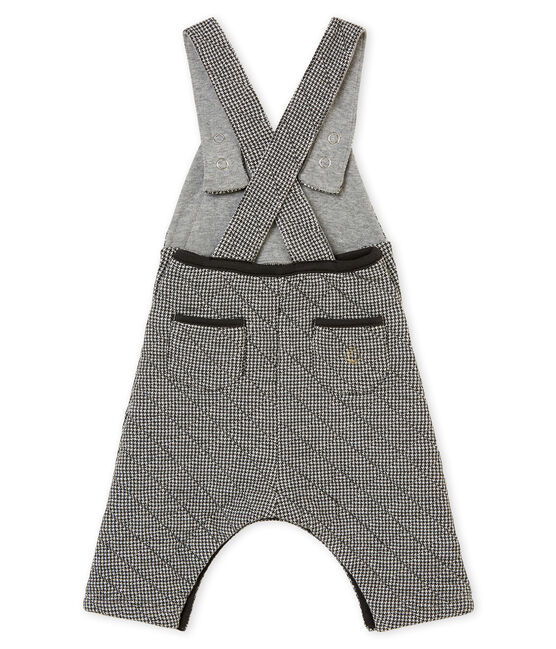 Peto en túbico para bebé niña gris CAPECOD/blanco MARSHMALLOW