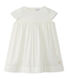 Vestido de niña en popelina