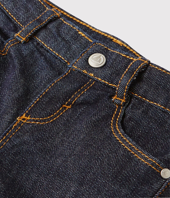 Pantalón vaquero ceñido para bebé niño azul JEAN
