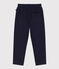 Pantalón de túbico acolchado de niño azul SMOKING