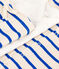 Conjunto de algodón con rayas marineras para bebé azul AVALANCHE/blanco PERSE