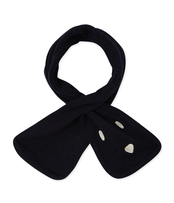 Bufanda para bebé unisex azul SMOKING