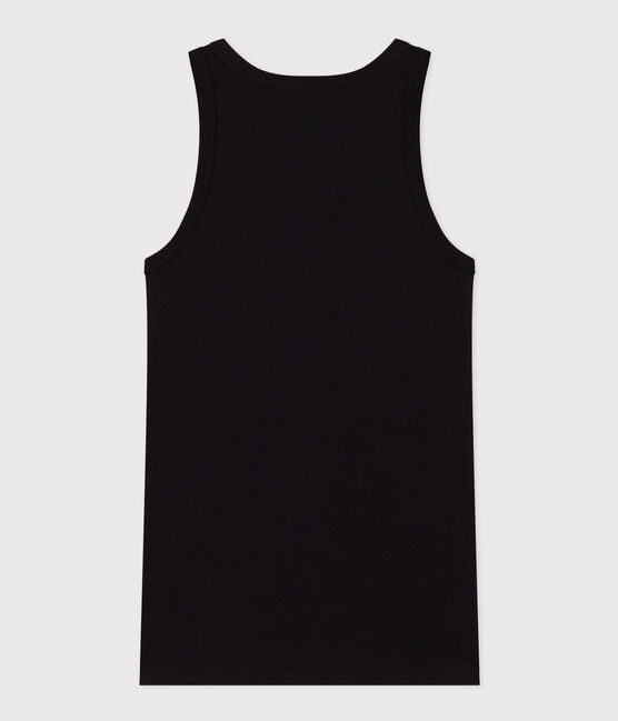 Camiseta sin mangas Iconique de algodón para mujer negro BLACK