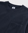 Camiseta de algodón unisex azul SMOKING