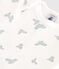 Body estampado de algodón de manga corta para bebé MARSHMALLOW/ PAUL