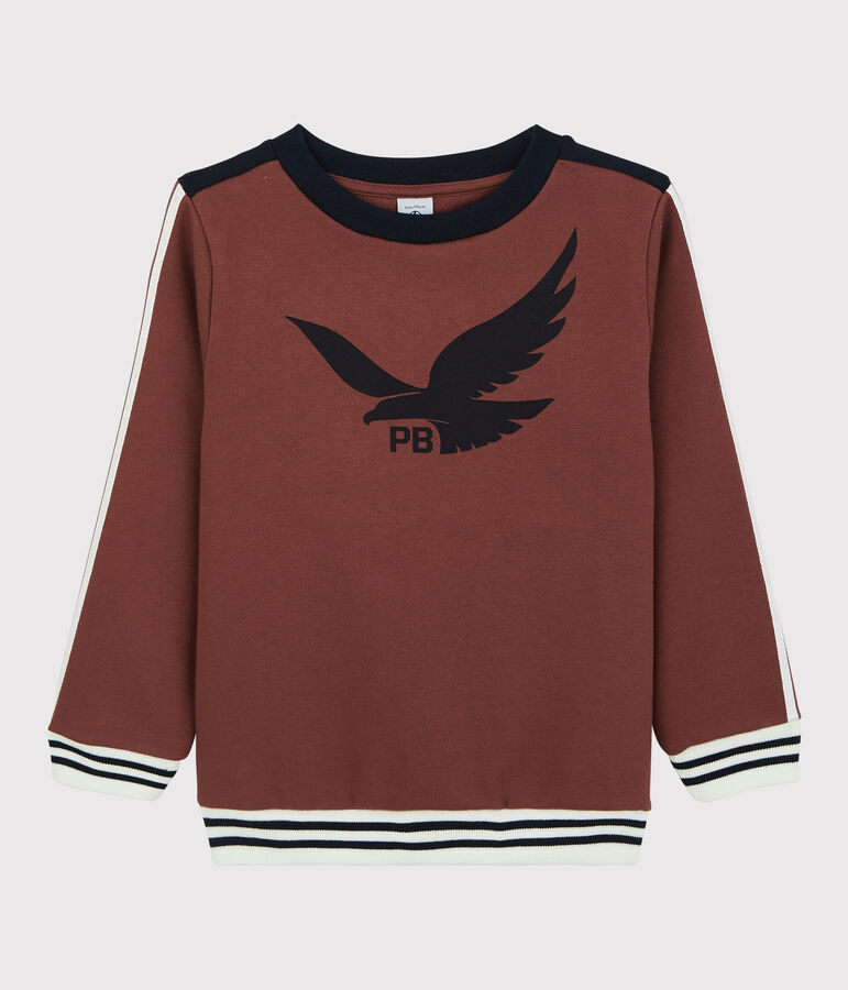 Sudadera de felpa de ni&ntilde;o naranja