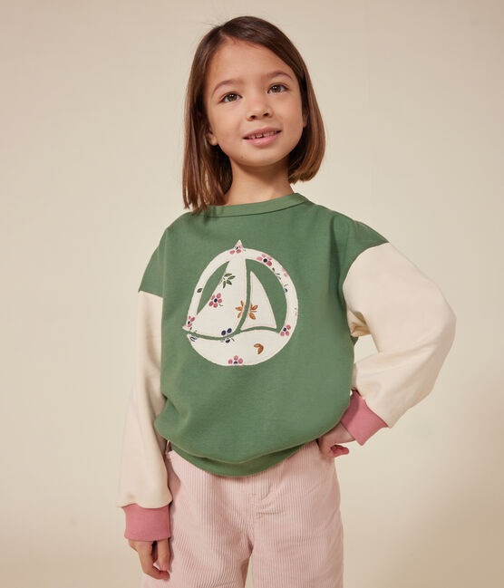 Sudadera de felpa para niña PALMERAIE/ MULTICO