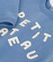 Sudadera de felpa para bebé azul BEACH