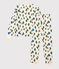 Pijama de algodón cabaña para mujer blanco AVALANCHE/ MULTICO