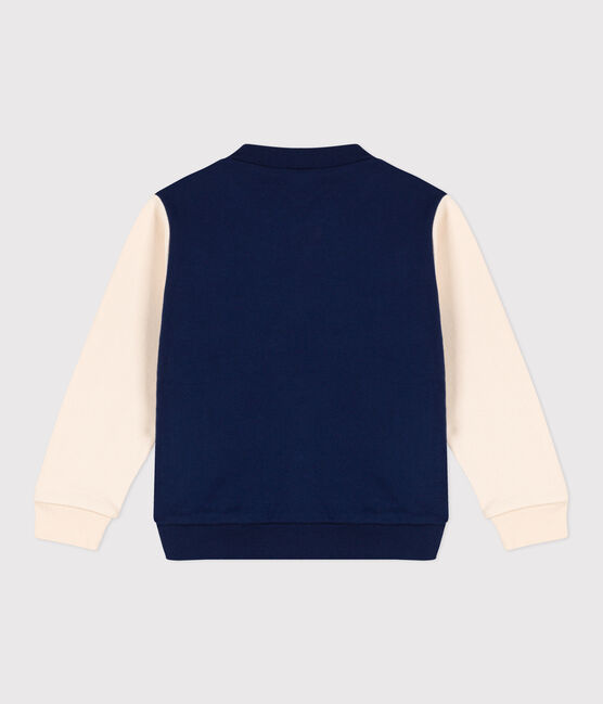 Chaqueta de béisbol de muletón de niña / niño azul MEDIEVAL/ AVALANCHE