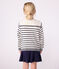 Jersey marinero infantil de algodón a rayas azul MARSHMALLOW/ SOIR
