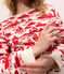 Sudadera de algodón para mujer rojo AVALANCHE/ ROUGE