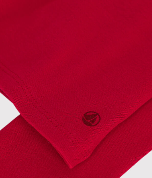 Camiseta L'ICONIQUE de algod&oacute;n con cuello redondo para mujer rojo