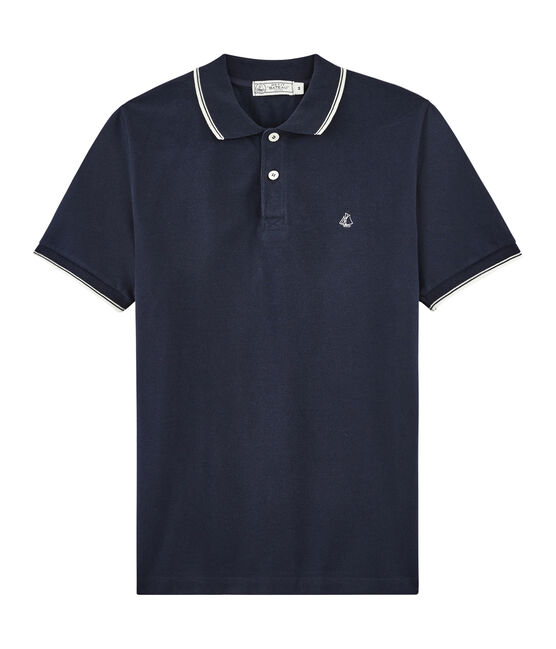 Polo para hombre azul SMOKING