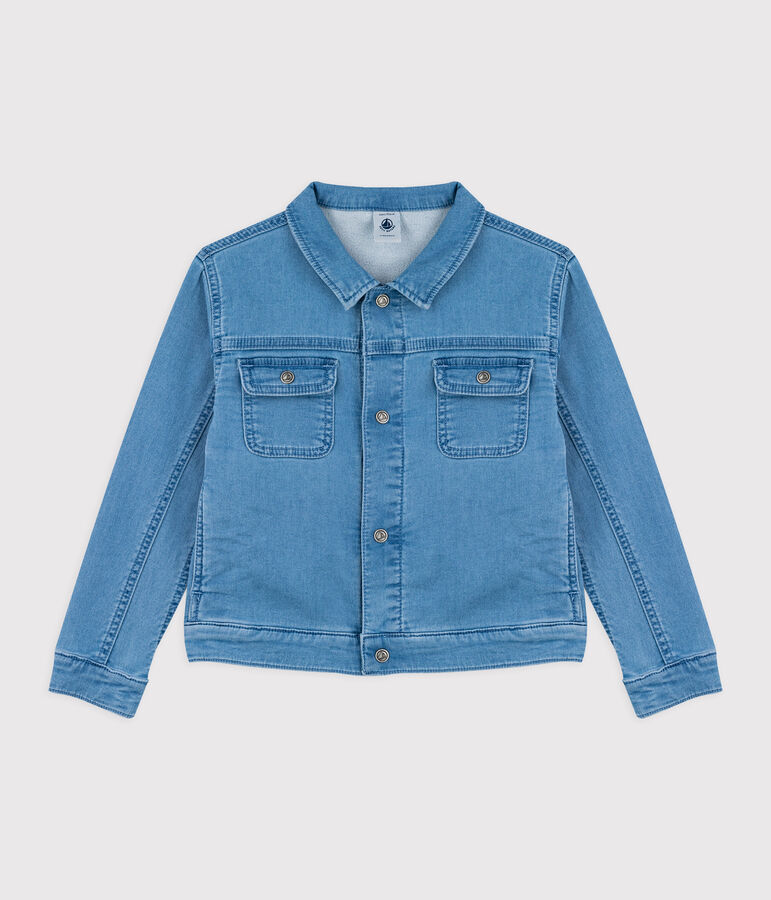 Chaqueta vaquera de ni&ntilde;a/ni&ntilde;o azul DENIM CLAIR