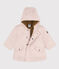 Parka hidrófuga para bebé rosa SALINE