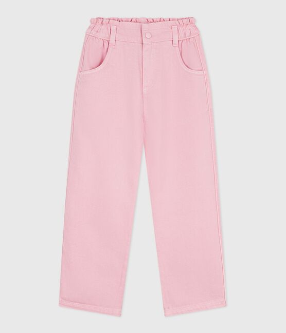 Pantalón infantil de algodón rosa MARQUISE